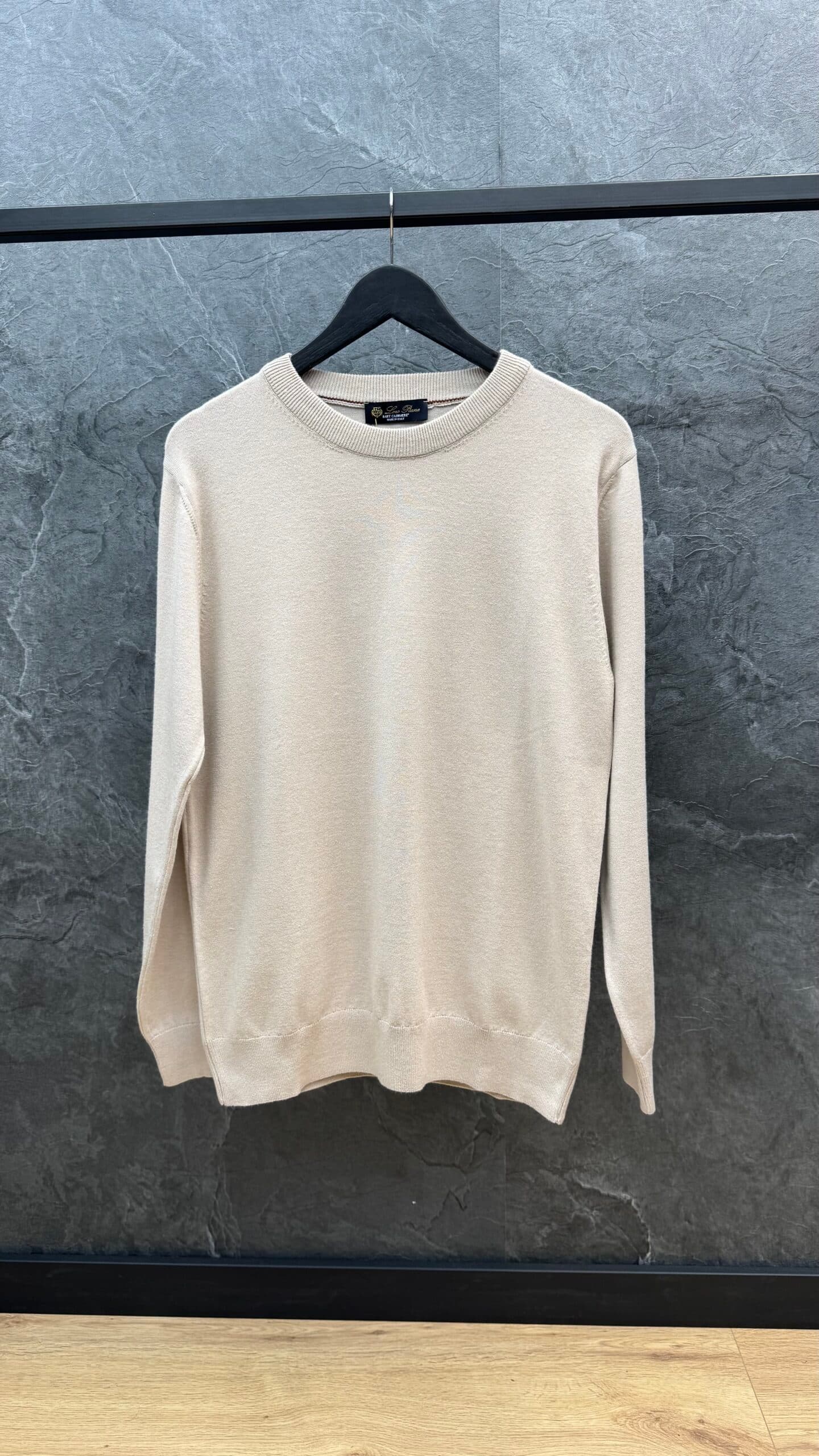 Loro Piana Cashmere Sweater Tabacco