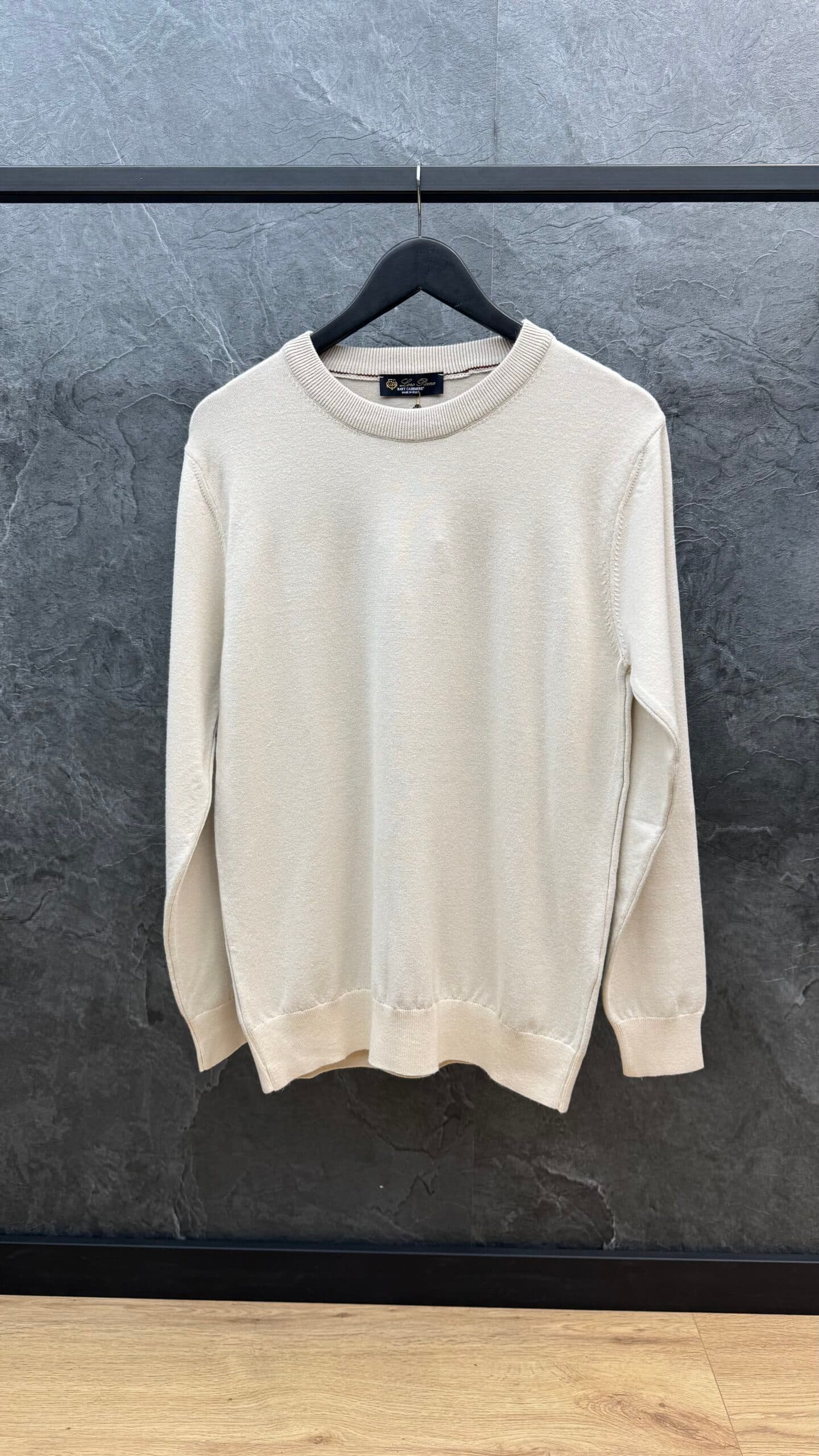 Loro Piana Cashmere Sweater Beige