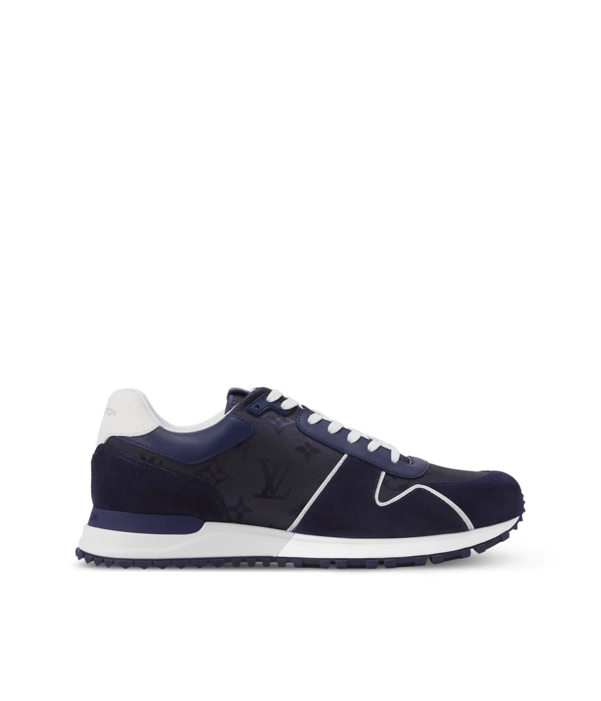 Louis Vuitton Run Away Sneaker Suede Navy Blue