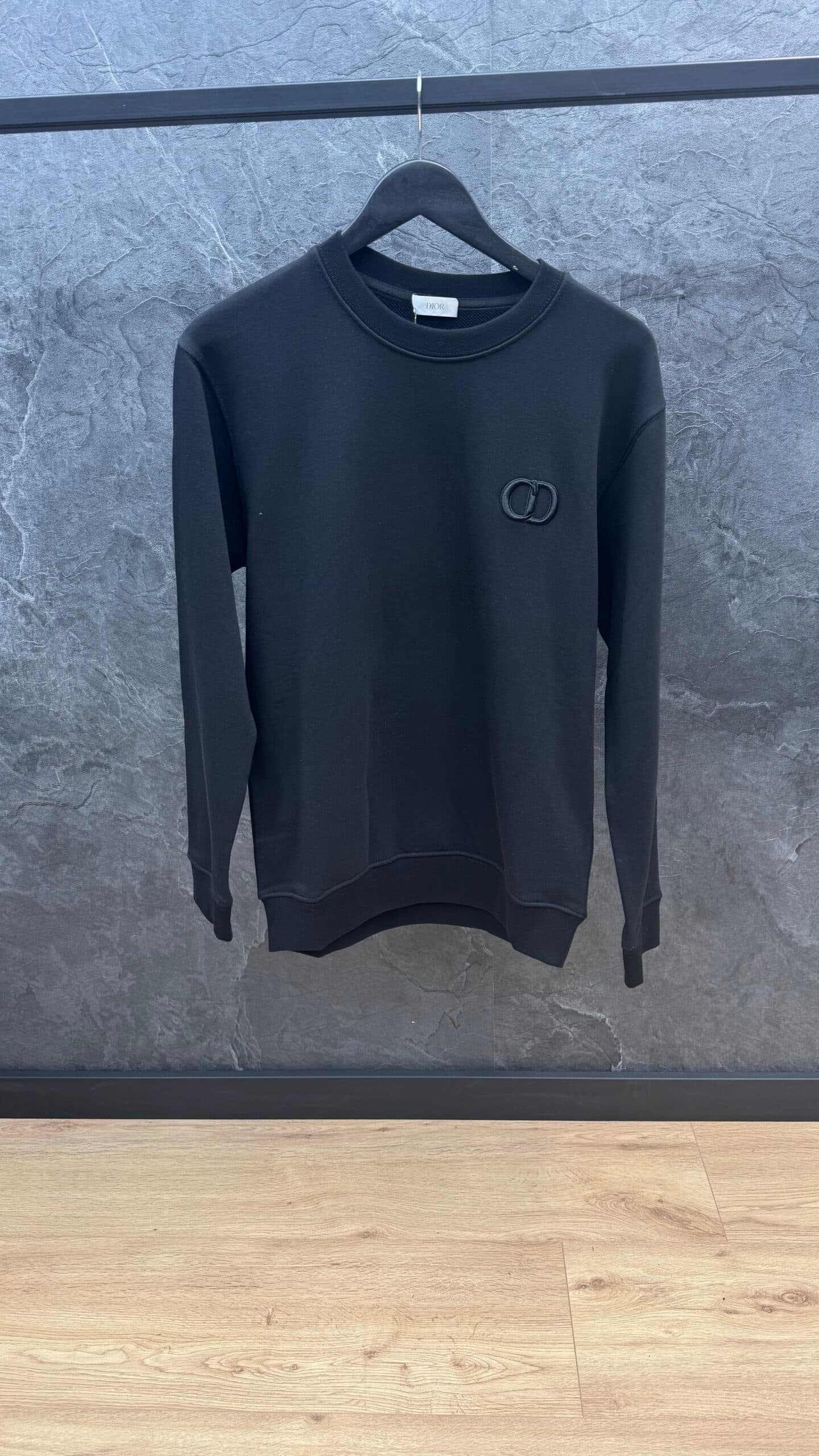 Dior CD Icon Logo Sweater Black