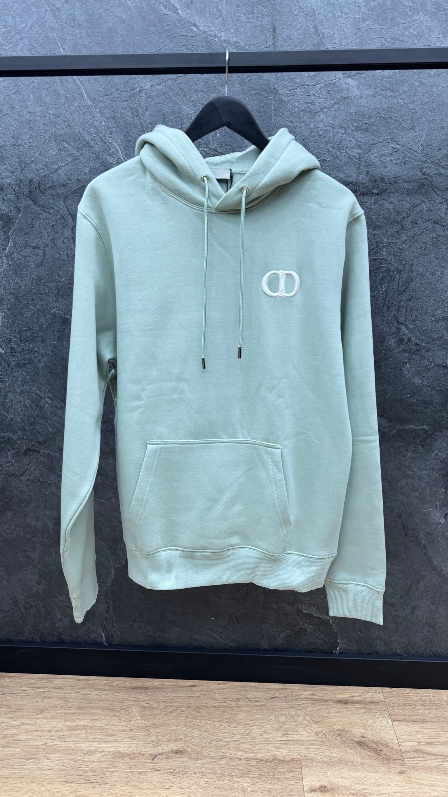 Dior Cd Icon Logo Hoodie Mint