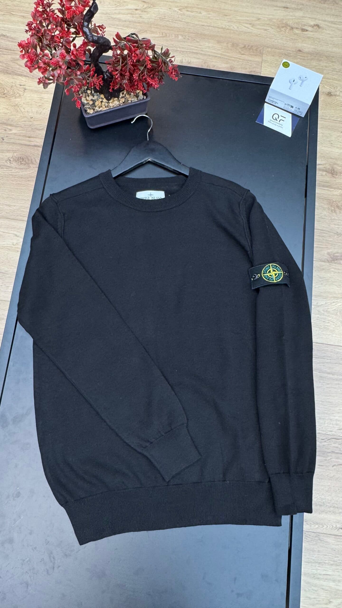 Stone Island Knit Sweater Black