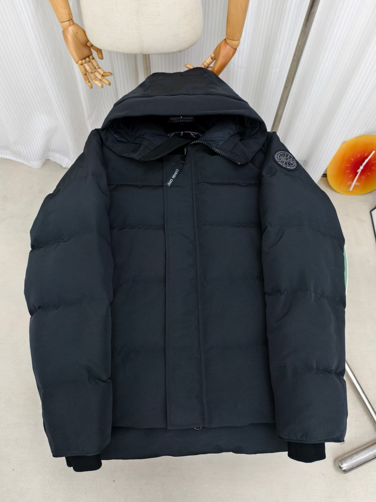 Canada Goose MacMillan Parka Black Logo Black