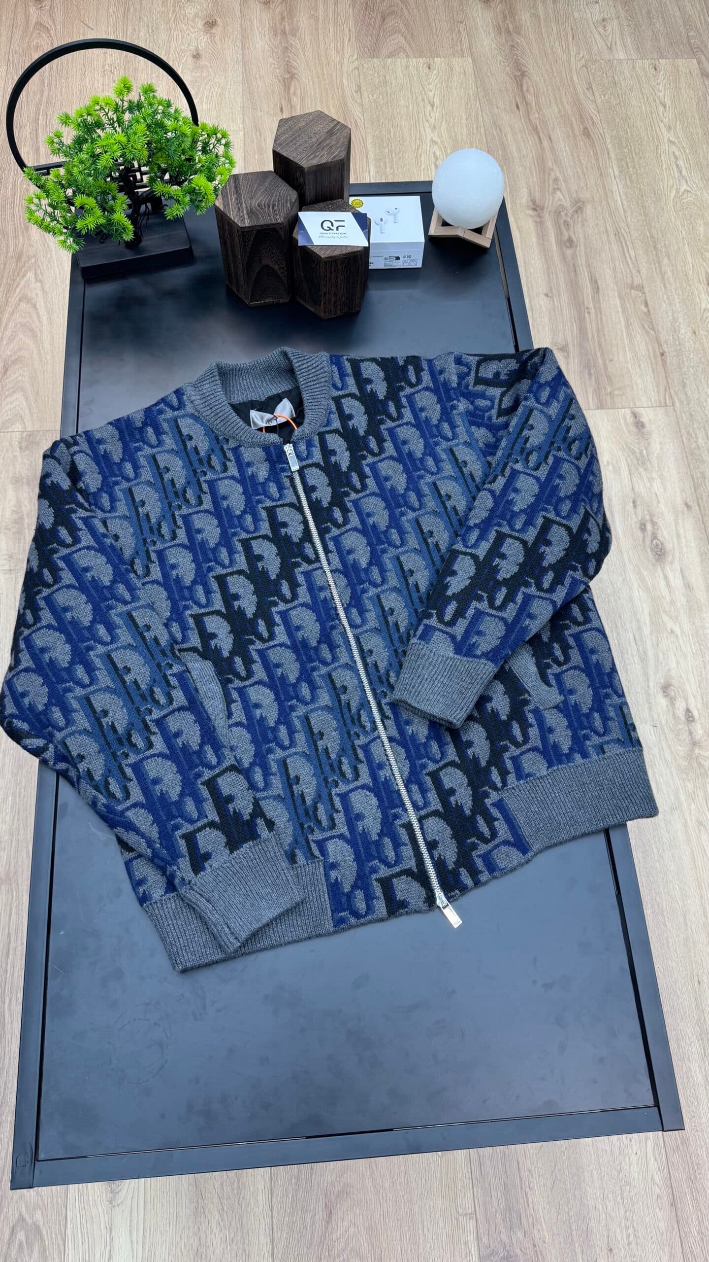 Dior Oblique BomberJack Blue