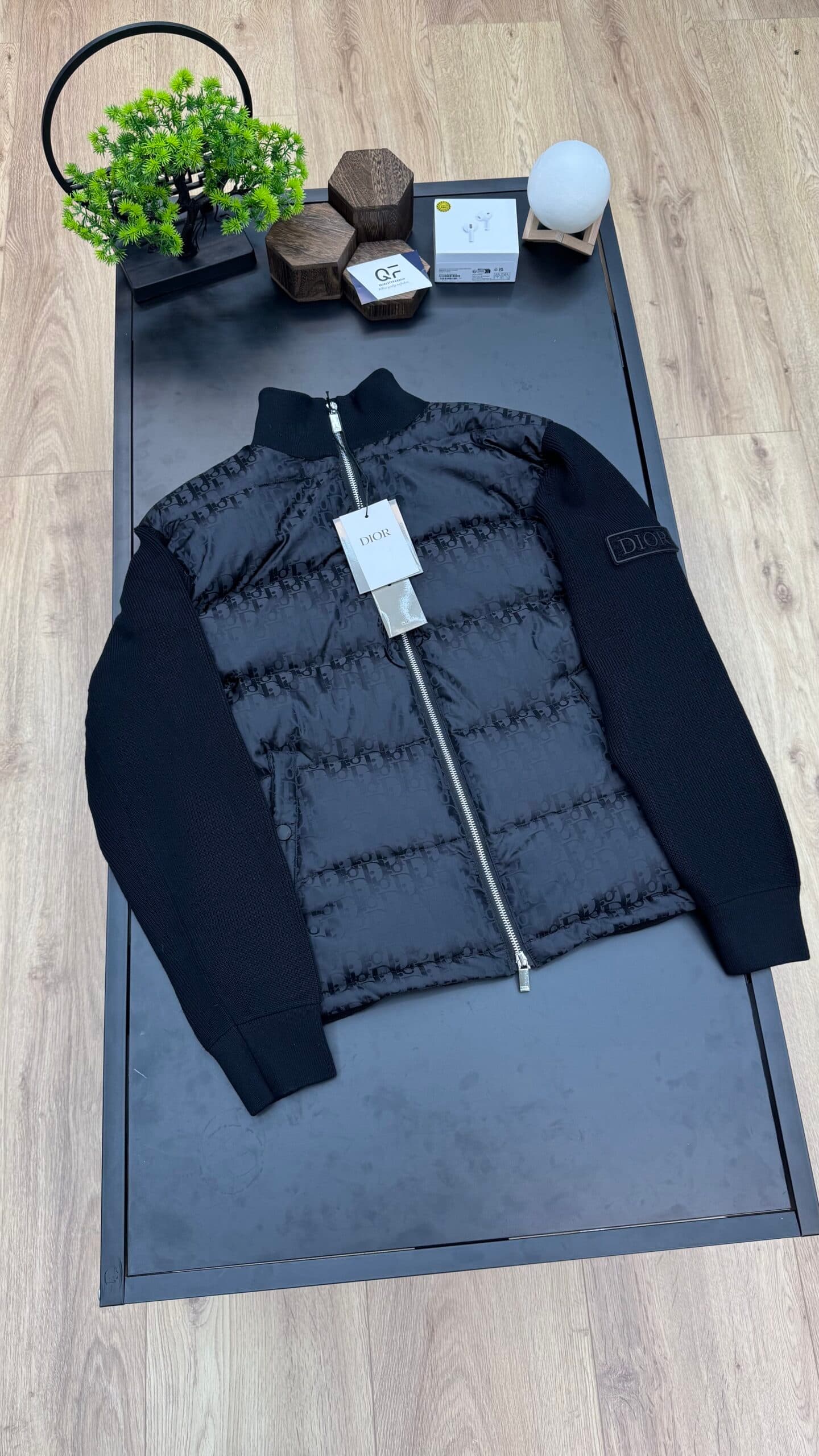 Dior Blouson Oblique Short Jacket Black