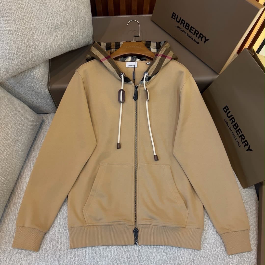 Burberry Samuel Hooded Zip Beige