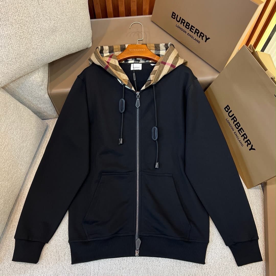 Burberry Samuel Hooded Zip Black