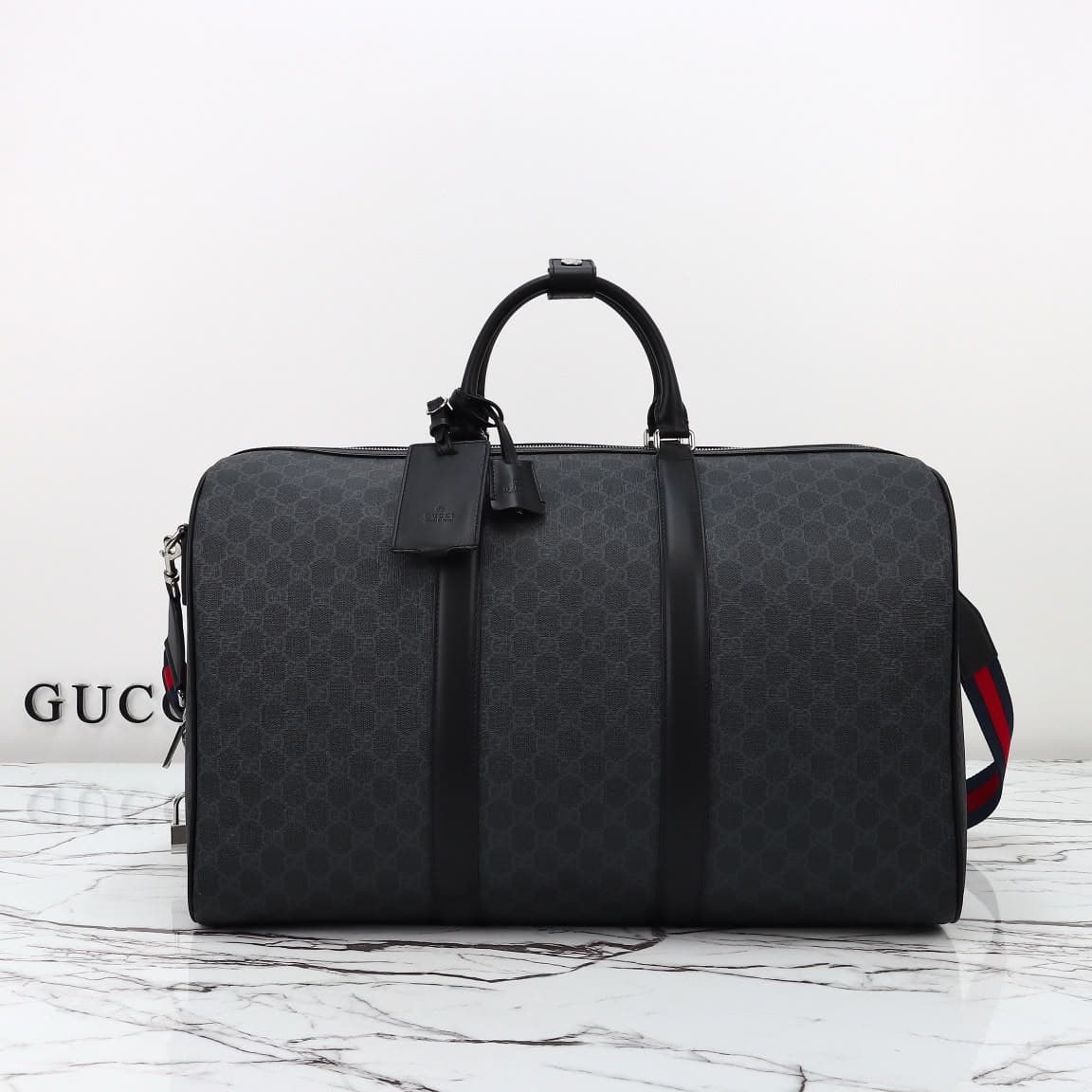 Gucci GG Black large duffle bag