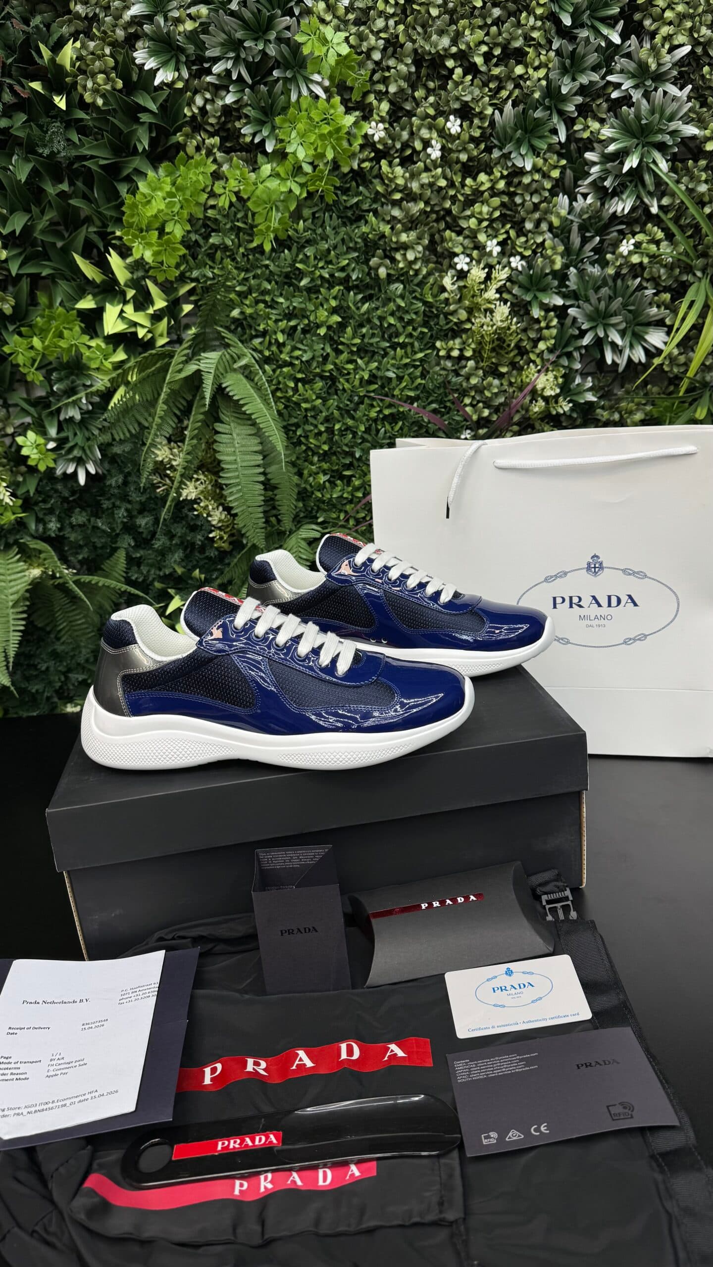 Prada America’s Cup Sapphire/Anthracite